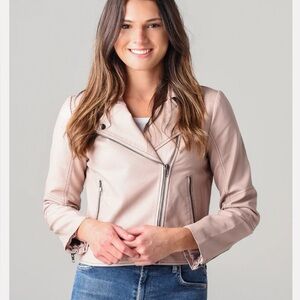 CUPCAKES AND CASHMERE
Women's Melody Faux-Leather Jacket size Small